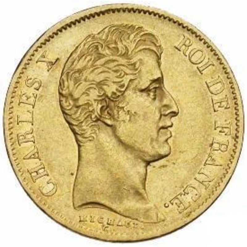 Золотая монета Франции  