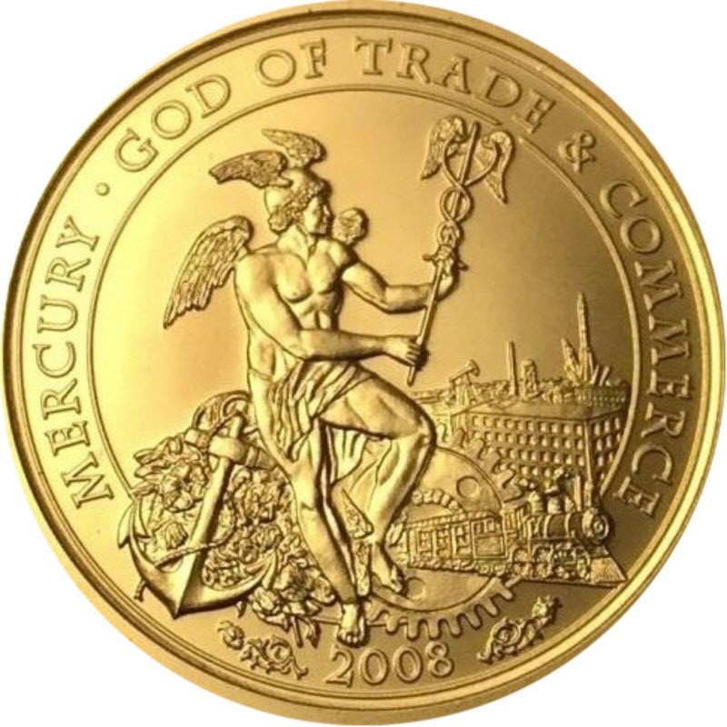 Комиссия: Золотая монета Островов Кука 