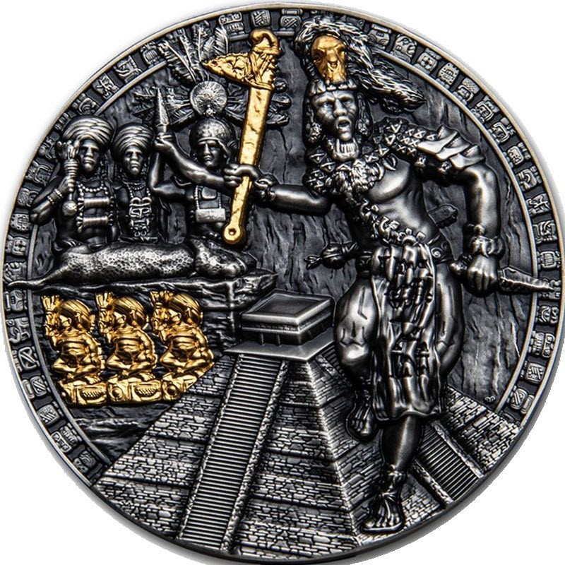 Серебряная коллекционная монета Ниуэ 