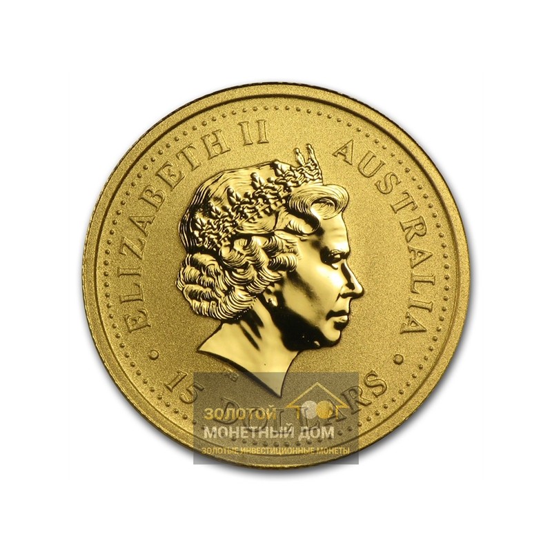 Комиссия: Золотая монета Австралии «Год Свиньи» 2007 г.в., 3,11 г чистого золота (проба 0,9999)