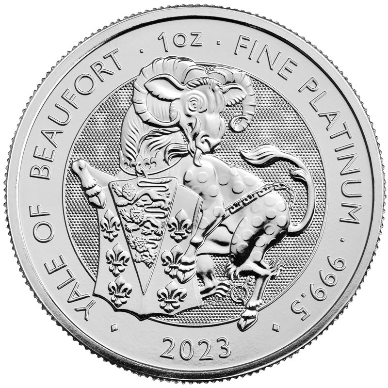 Платиновая монета Великобритании 