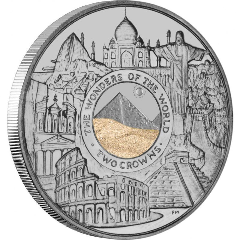 Серебряная монета Острова Мэн 