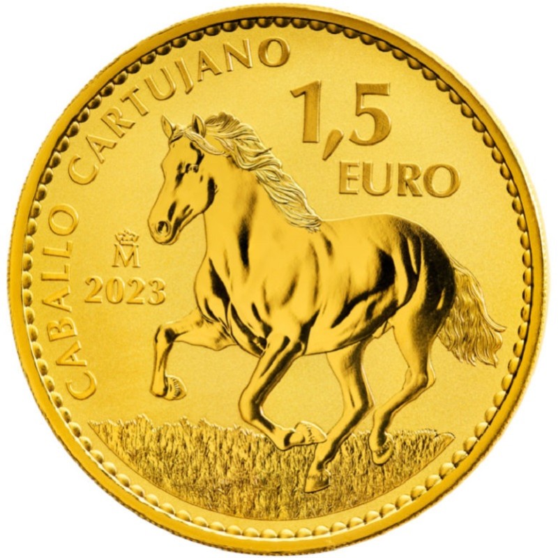 Золотая монета Испании 