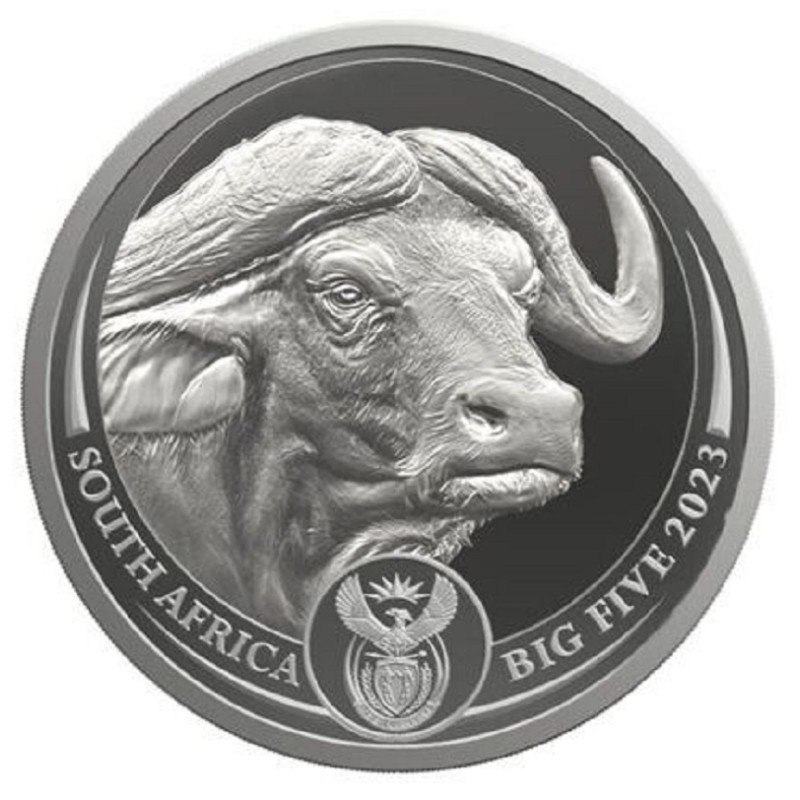 Серебряная монета ЮАР 