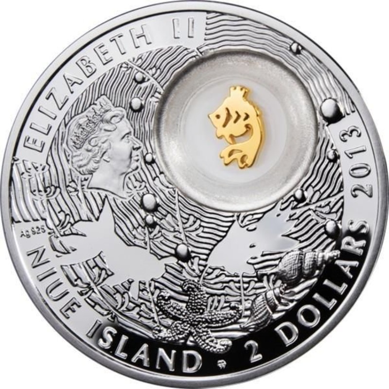 Серебряная монета Ниуэ  
