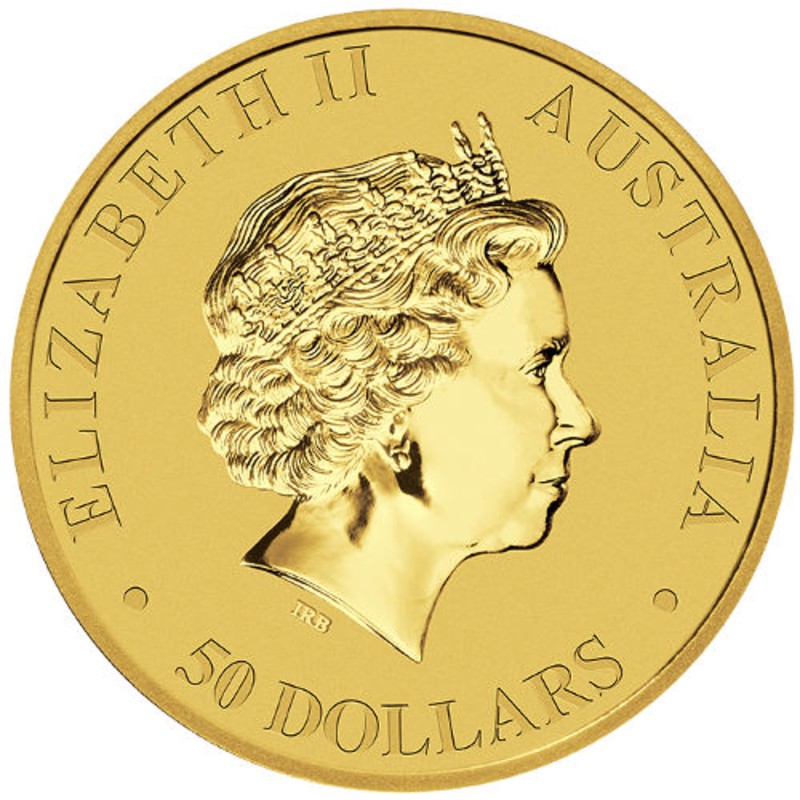 Золотая монета Австралии Кенгуру 2016 г.в., 15.55 г чистого золота (проба 0.9999)