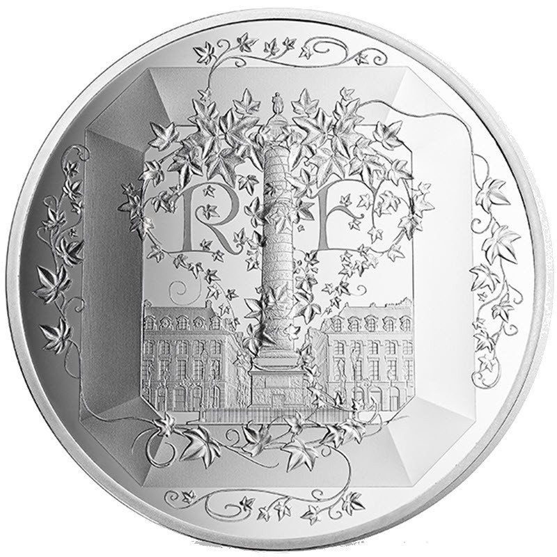 Серебряная монета Франции 