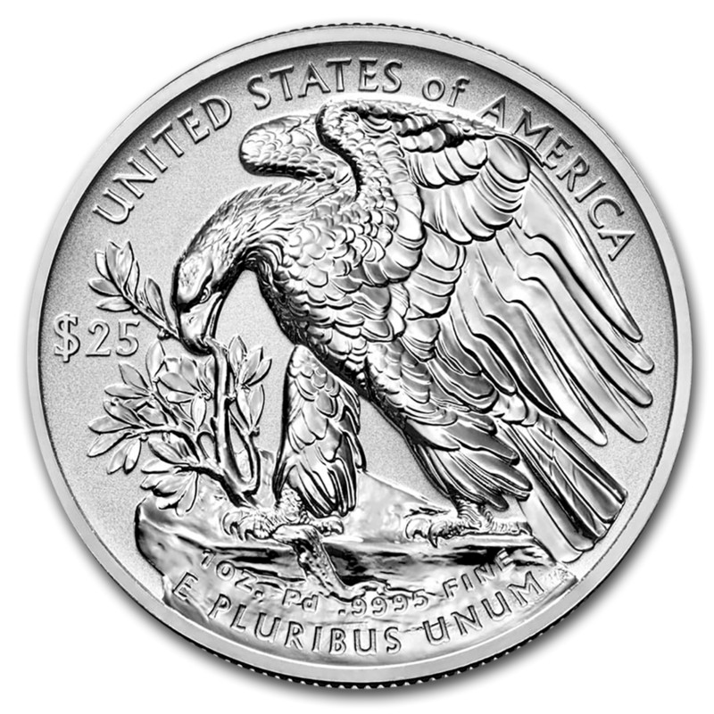 Палладиевая монета США 